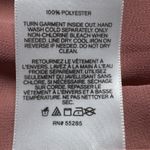 EXPRESS ‎ Cami Top Ruffle Trim Sleeveless Casual Blouse Rose Gold Medium Photo 2