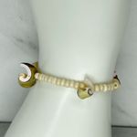 Seashell Swirl Shell Beaded Stretch Bracelet Photo 7