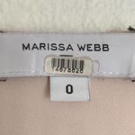 Marissa Webb Satin Tie Waist Top in Blush Pink Size 0 Photo 7