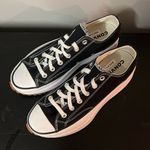 Converse Run Star Hike Lo Platform - Black/ White/Gum Mens 7/Womens 8.5 B63 Photo 7