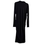 Good American  Soft Touch Ruched Maxi Dress – Black - 2XL - NWT Photo 2