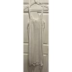 Time And Tru Women’s Medium White Midi‎ Swimsuit Beach Swim Cover Up Dress Photo 6