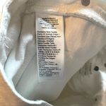 Madewell 9’’ High Rise Skinny Crop Frayed Distressed Jeans in White Size 31 Photo 12