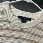French Connection Sleeveless Striped Sweater XL Photo 3