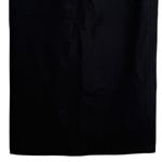 ZARA  Professional Straight Pencil Fitted Midi Stretch Skirt Back Slit L Black Photo 2