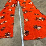 Free People  FP One NWT Floral Hippie Pant in Red Combo Photo 3