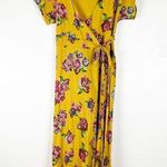 Matilda Jane  Alana Short Sleeves Floral True Wrap Maxi Dress, Size Small Photo 0