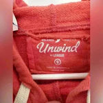 Unwind by League University of Miami Hurricanes Women’s Sweatshirt Size S Orange Photo 2