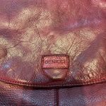 wilson's leather Genicci Red Wine Leather Crossbody Purse Photo 1