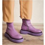 Free People NWOB  Mara Zip Moto Combat Chunky Ankle Zipper Edgy Boots 36 School 6 Photo 2