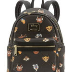 Lounge Fly Disney Lion King Character Faces Mini Backpack Photo 0