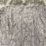 Adrianna Papell Long Sleeve Faux Wrap Gown Photo 6