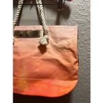 Victoria's Secret Victoria’s Secret Orange Ombré Tote Bag Preowned-Stains-Marks Photo 7