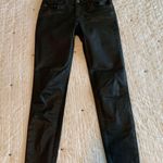 ZARA Leather Jeans Photo 0