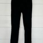 Good American  Women’s 0/25 Black Faux Suede Good Legs Pants Jeans Photo 0