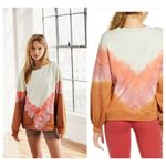 Free People  Ombre Tie-Dye Metti Crew Sweatshirt Size Small Photo 10