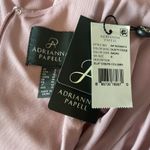 Adrianna Papell  Sleeveless Long Column Evening Gown Pink Size 6 Formal Dress Photo 8