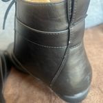 Comfortview  Black Lace-Up Ankle Booties Photo 7