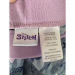 Disney  Pajama Pants Womens Juniors Large Blue Stitch Velour Sleepwear Loungewear Photo 3