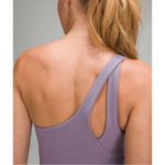 Lululemon  Ribbed Nulu Asymmetrical Yoga Tank Top in Purple Ash Photo 3