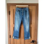 Veronica Beard  Carolyn HighRise Baby Boot Jeans Pacific Blue Cut: 233 size 8/29​ Photo 2