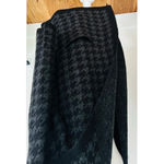 Max Studio Women's  Black Gray Houndstooth Cardigan 1X Photo 5