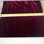 ROMANTIC HUT Women's Burgundy Velvet Long Sleeve Body Con Dress Medium‎ | EUC Photo 11