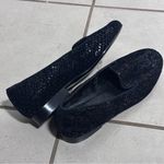 Vaneli Women's Black Sequin Loafers Velvet Suede Slip On size 8.5 Photo 5