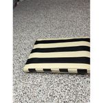 Kate Spade  Quentin Julia Striped Wristlet Charger Black/White​​ Photo 2