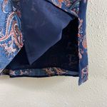 Ella Moss  100% Rayon Paisley Racerback Lined Lightweight Tank Top Blouse Size S Photo 3