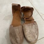 See By Chloe  Rose Gold Sparkle Platform Espadrilles Size 38 EU Photo 1