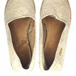 Kaanas  Textured Fabric Espadrille Flats Off White Photo 2