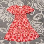 Anthropologie  dress new size XS. V neck pink white. Photo 0