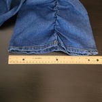 American Bazi Cropped Denim Jacket Size 1X NWT Scrunched Sleeve Jean Jacket Photo 10