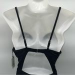 Shade & Shore One-Piece Black Swimsuit w/Adjustable Straps-Light Lift-Size 34B Photo 3