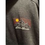 Eddie Bauer  Charcoal Heather Grey Pullover Hoodie Woman’s Medium NEW Photo 4
