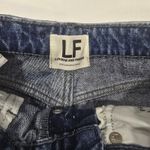 Lovers + Friends Reece High Rise Slim Straight in Blue Canyon Size 26 Photo 7