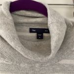 Gap Gray and White Cowl Neck Sweater Photo 1