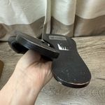 Anthropologie Maeve Puffy Knot Black Sandals, Size 9, , Photo 1