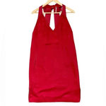 Free People  Satin Lover Knee Length Holiday Dress Photo 2