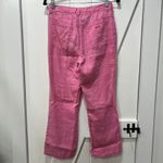 Ralph Lauren  Linen Pants 4 Pink Straight Leg Vintage Ballerina Barbie Coquette Photo 3