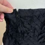 ZOLA Evening corset/bustier, size 6, diamond pattern, lined, zipper, quilted Black Photo 4