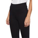 frame denim FRAME The Jetset High Rise Flare Stretchy Jeans Black Sheen Noir Size 2 30 - 34 Photo 4