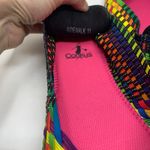 Corkys Sidewalk Size 11 Rainbow Multicolored Colorful Woven Ballet Flat Elastic Photo 6