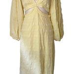 Showpo. yellow long sleeve cut Photo 0