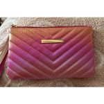 Iridescent Pink Clutch Transparent Sports Stadium Theatre Bag Clear Beach Clutch Photo 4
