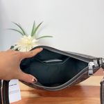 Coach NWT Zip Top Shoulder Bag In Signature Canvas Photo 4