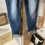 KanCan Paper Bag Jeans with Tie Detail Waist Size 28 Photo 1