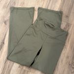 American Eagle Outfitters Olive Flare Pants Photo 0