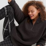 Aerie NWT  Sherpa Quarter Zip Sweatshirt Photo 1